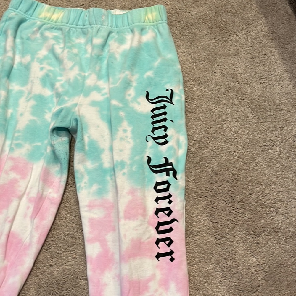 Y2k Juicy Couture Tie-Dye Sweatpants, Size M